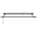 Manual Retractable Awning Burgundy 3 x 2 m 3420387
