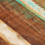 Rectangular Table Top 60x120 cm 25-27 mm Solid Reclaimed Wood 286057