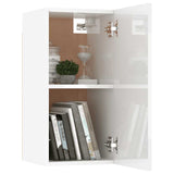 8 Piece TV Cabinet Set White Engineered Wood 3078668
