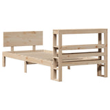 Bed Frame with Headboard without Mattress 90x200 cm 3306080