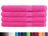 Premium Towels SOLUND 4 pcs Pink 100x200 cm 600 gsm 137534