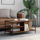 Coffee Table Old Wood 100 x 50 x 45 cm Engineered Wood 886240