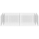 Gabion Raised Bed Galvanised Steel 180x50x50 cm 143559