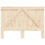 Headboard 140x104 cm Solid Wood Pine 358399