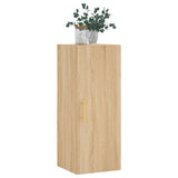 Wall Mounted Cabinet Sonoma Oak 34.5x34x90 cm 828847