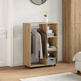 Wardrobe Artisan Oak 80x40x110 cm Engineered Wood 856669