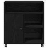 Printer Stand Black oak 60 x 50 x 67 cm Engineered wood 862284