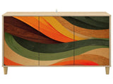 Sideboard BONN Sonoma 102 x 33 x 75 cm Engineered Wood 8006961