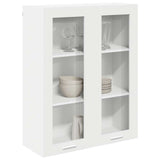 Hanging Cabinet White 80 x 31 x 100 cm Engineered Wood 884394
