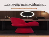 Light luxury makeup stool, bedroom dressing stool, designer ladies' dressing table rotating W6068P520784