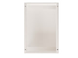 High Gloss Coffee with Open Storage, LED lights, Centre with glass tabletop, Sofa Side N605P368345W