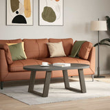 Coffee Table Legs U-Shaped 2 pcs Natural Steel 60x cm Steel 4012771