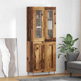 Highboard 2 pcs Old Wood Engineered Wood 3415820
