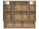 Bathroom Mirror Cabinet Artisian Oak 60 x 14.5 x 70 cm 889190