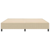 Platform Bed Frame Grey Green 200 x 200 cm Fabric 3337431