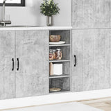 Bottom Cabinet Riga Concrete Grey 30x44.5x81.5 cm Engineered Wood 854196