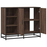 Sideboard Brown Oak 92x35x76 cm Engineered Wood 849023