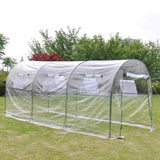 Greenhouse Transparent PVC, Powder-Coated Steel Large Portable 40785