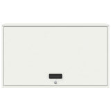 Wall Cabinet for Garage with Gas-lift Door White 883261