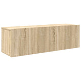 7 Piece TV Cabinet Set Sonoma Oak Engineered Wood 3114544