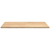 Kitchen Worktop 120x63.5x2.7 cm Solid Wood Oak Rectangular 4008999