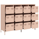 Sideboard Pink 135x39x103.5 cm Cold-rolled Steel 3307174