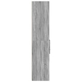 Highboard Grey Sonoma 40x42.5x185 cm Engineered Wood 3281446