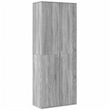 Highboard Grey Sonoma 70x35x180 cm Engineered Wood 3276663