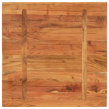 Table Top 80x80x2.5 cm Square Solid Wood Acacia 370938