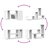 TV Cabinets 2 pcs White 75x30x50 cm Engineered Wood 840786