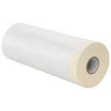 Dust Sheet with Adhesive Tape 12 pcs Transparent 140 x 3300 cm 42033240