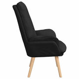 Armchair Black 69 x 74 x 93 cm Fabric 42001852