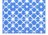Outdoor Carpet ARAKIL Blue and White 120x180 cm PP 310445