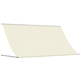 Retractable Awning Cream 300x150 cm Fabric and Steel 368761
