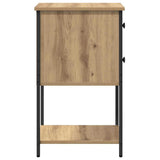 Bedside Cabinet with Drawer 2 pcs Artisan oak 32 x 42 x 70 cm 871288