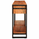 Console Tables 2 pcs Brown 160 x 33 x 75 cm Solid Acacia wood 3324224