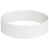 Garden Planter White 120 x 120 x 20 cm Cold-rolled Steel 873656