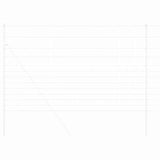 Field Fence Grey 1.5 x 10 m Steel 42005791