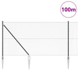 Welded Wire Fence with Spikes 100 x 1.2 m 3353311