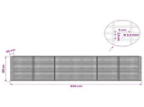 Gabion with 3.5 mm Wire and 5x2.5 cm Mesh 600x20x150 cm 3461694