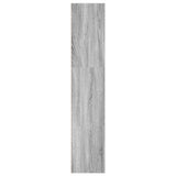 Bookcase Grey Sonoma 40x30x152 cm Engineered Wood 857881
