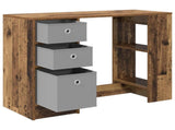 Desk with Drawer Old Wood 100 x 40 x 75 cm Engineered Wood 8000458