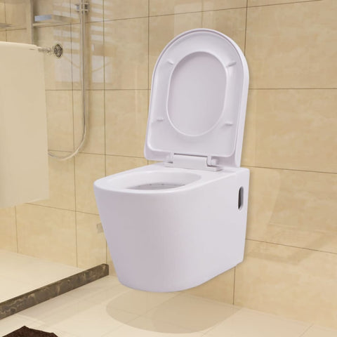 Wall Hung Toilet Ceramic White 244270