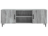 TV Cabinet Grey Sonoma 102 x 34.5 x 50 cm Engineered Wood 894931
