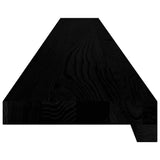 Window Sills 2 pcs Brown Black 140x15x2 cm Solid Wood Oak 4009171