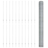 Welded Wire Fence 50 x 1.6 m Hot-Dip Galvanised Steel 3337050