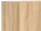 7 Piece TV Wall Cabinet Set with LED Lights Sonoma Oak 3216773