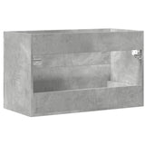 Sink Cabinet Concrete Grey 80x38,5x48 cm Engineered Wood 856228