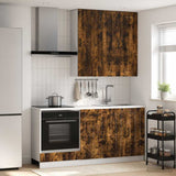 Kitchen Unit LUCCA 5 pcs Smoked Oak Engineered Wood 3438270