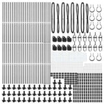 Fence Post Other 52 pcs Silver 3.2 x 3.2 x 88.5 cm Steel 3350252